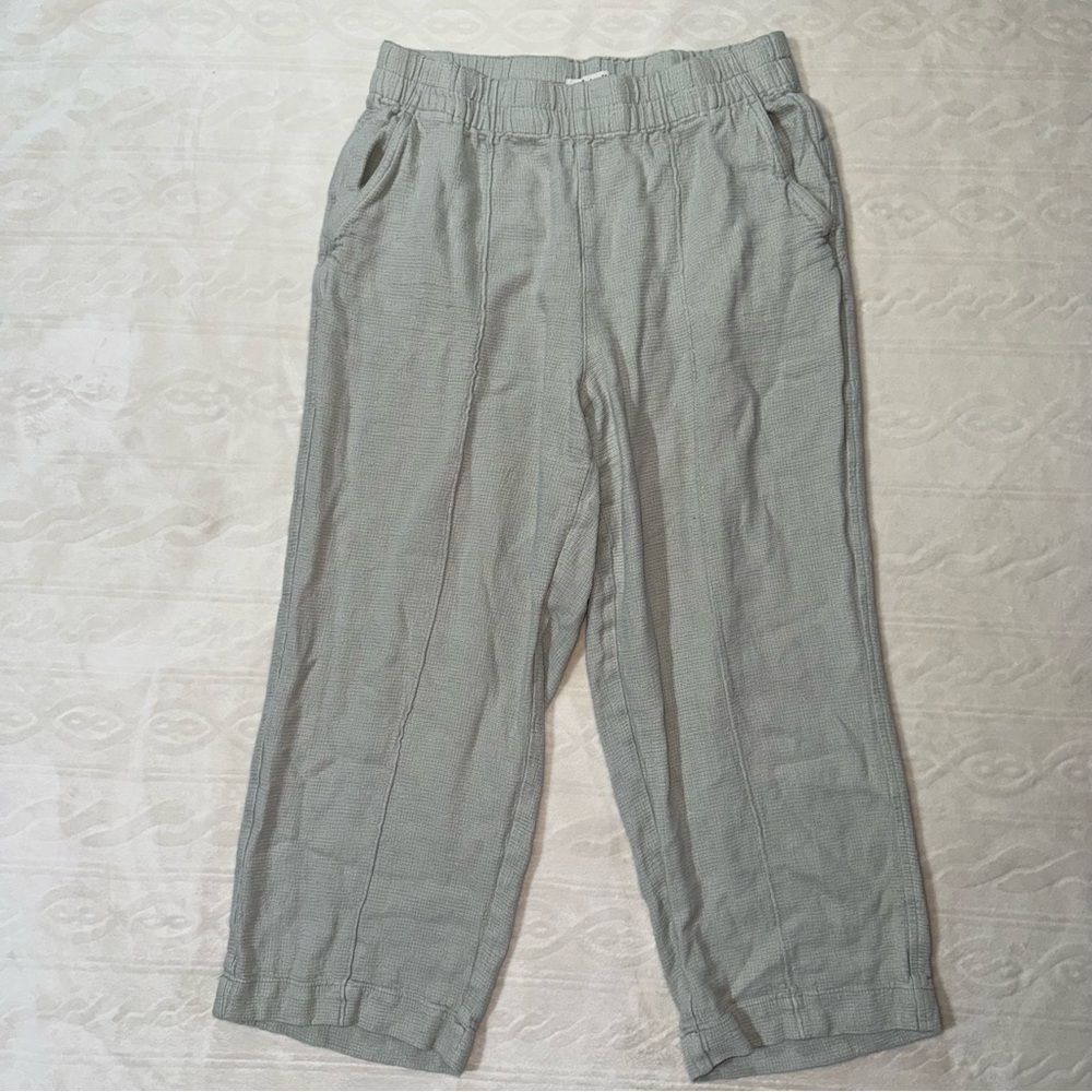 Madewell Breezewoven Straight Crop Pants‎